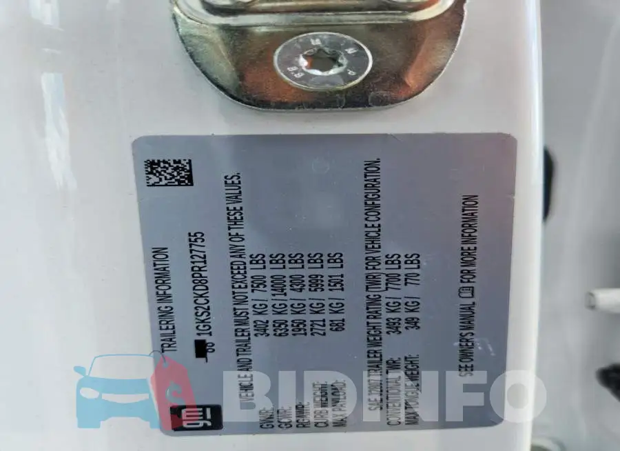 1GKS2CKD8PR127755 Photo# 12