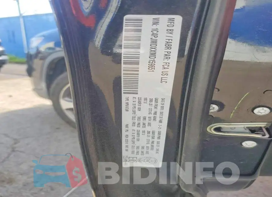1C4PJMDXXMD159651 Photo# 14