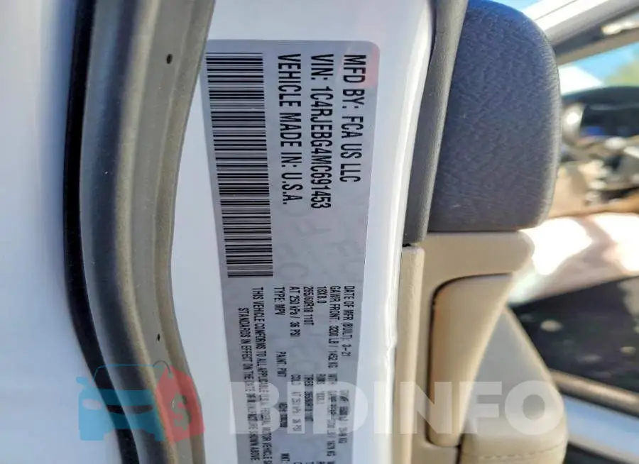 1C4RJEBG4MC691453 Photo# 13