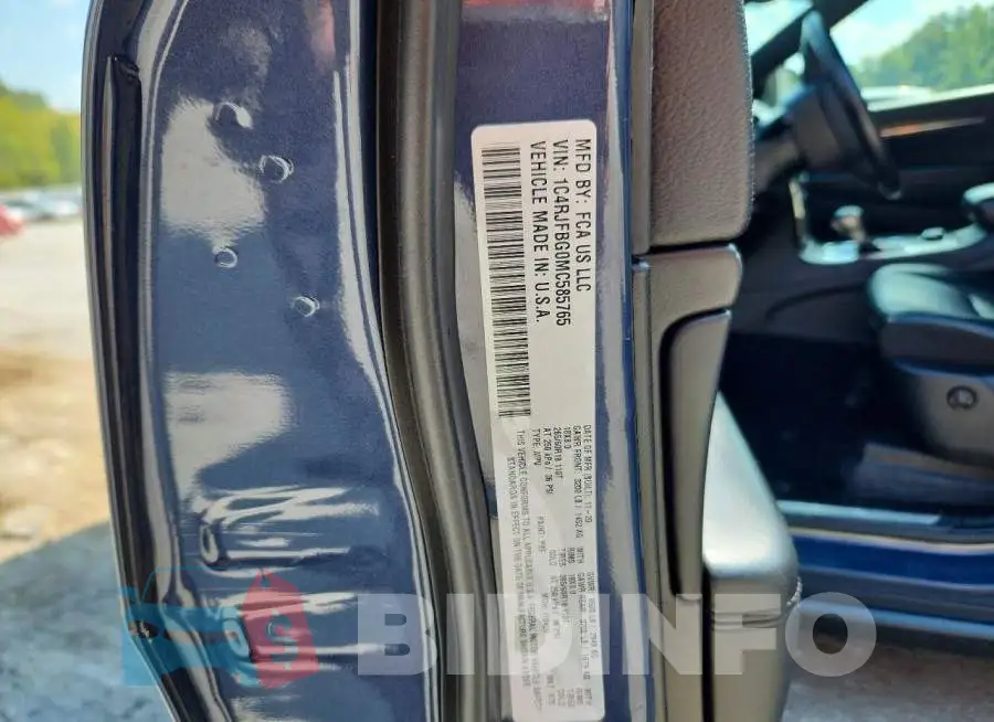 1C4RJFBG0MC585765 Photo# 13