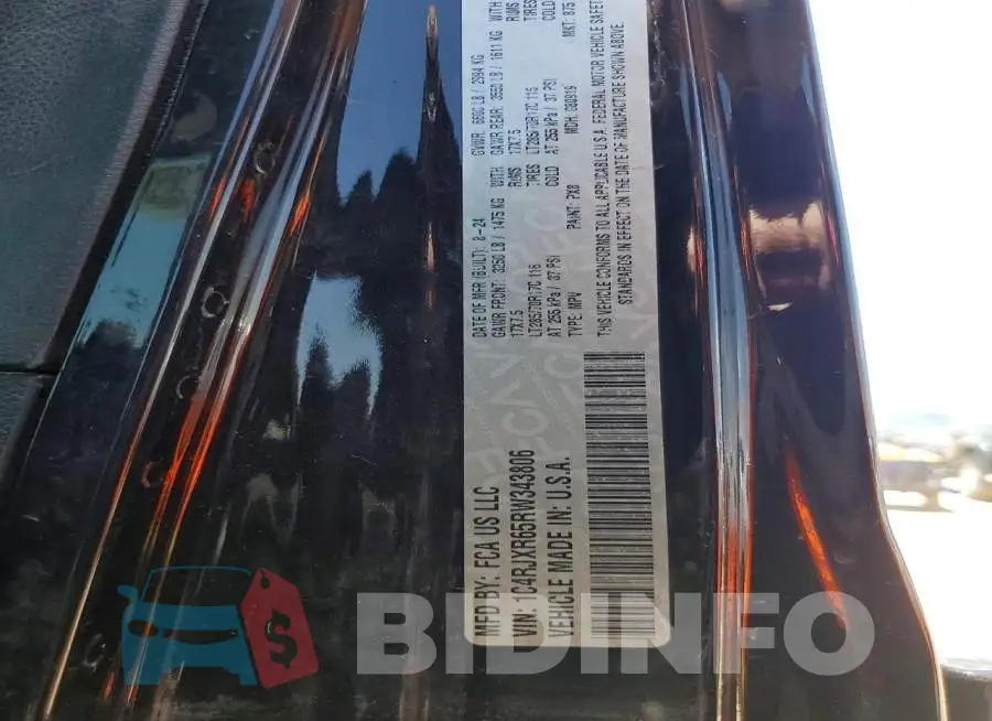 1C4RJXR65RW343806 Photo# 12