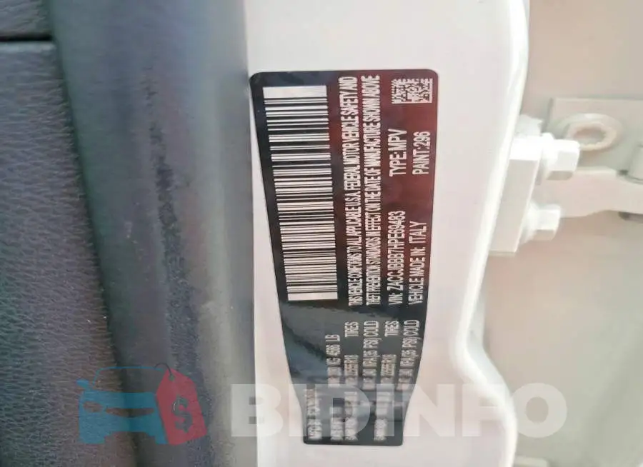 ZACCJBBB7HPE69483 Photo# 14