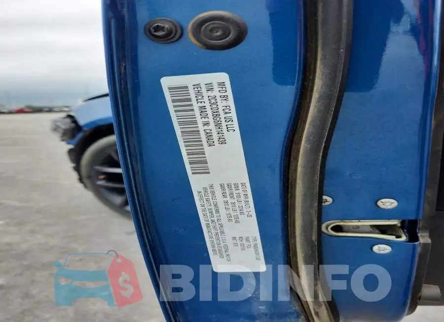 2C3CDXBG6NH141439 Photo# 13