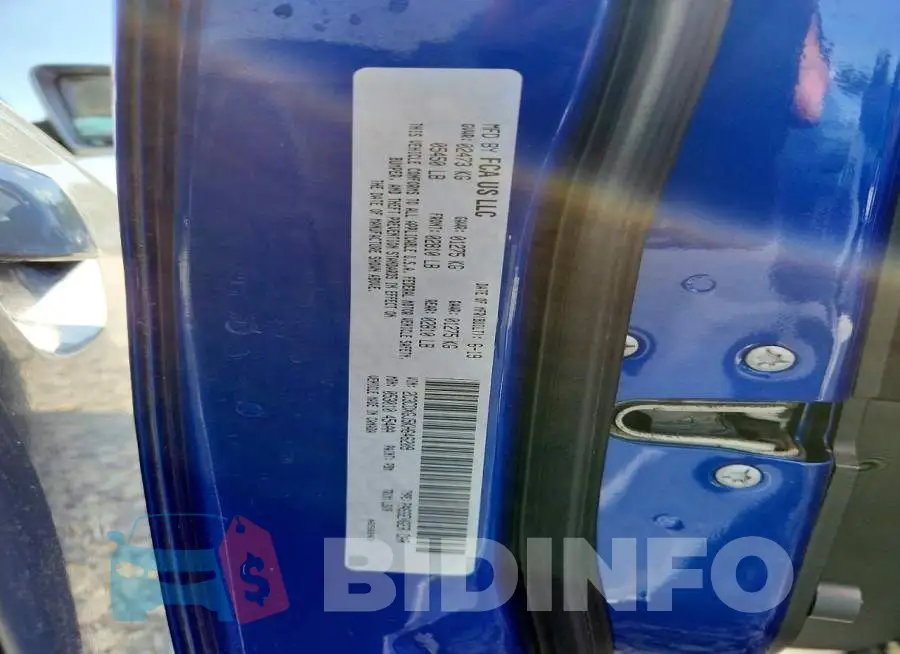 2C3CDXGJ5KH646209 Photo# 13