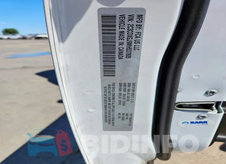 2C3CDXGJ9MH537805 Photo# 13