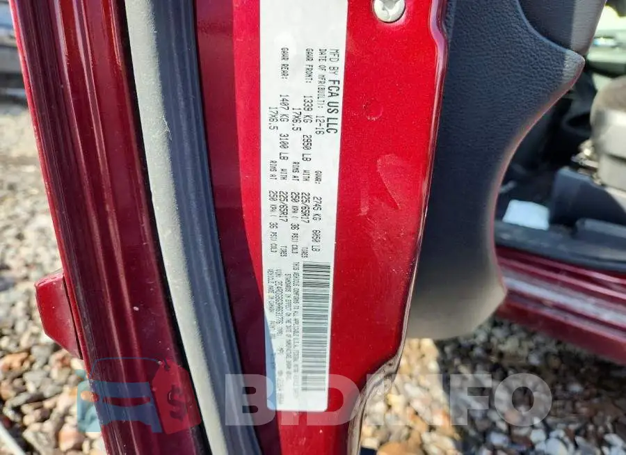 2C4RDGBG3HR631776 Photo# 13