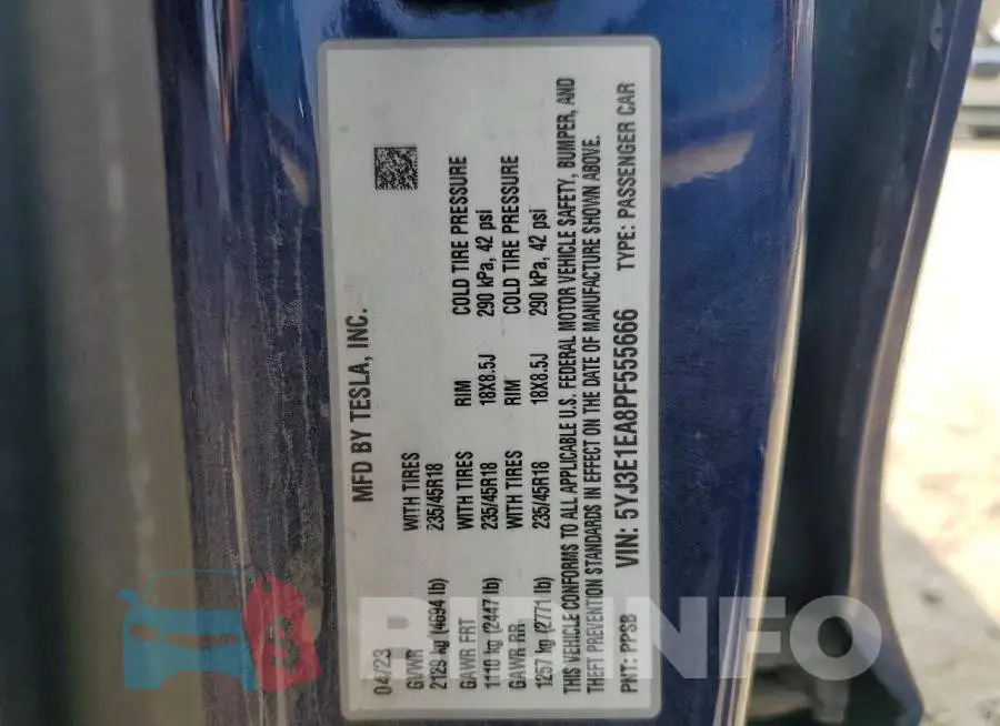 5YJ3E1EA8PF555666 Photo# 12