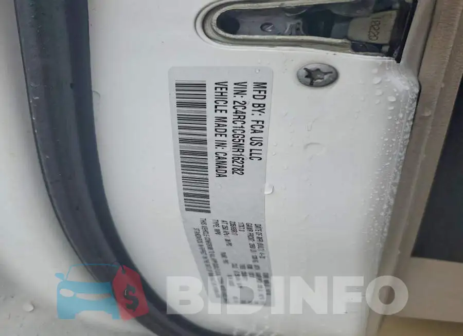 2C4RC1CG5NR162782 Photo# 13