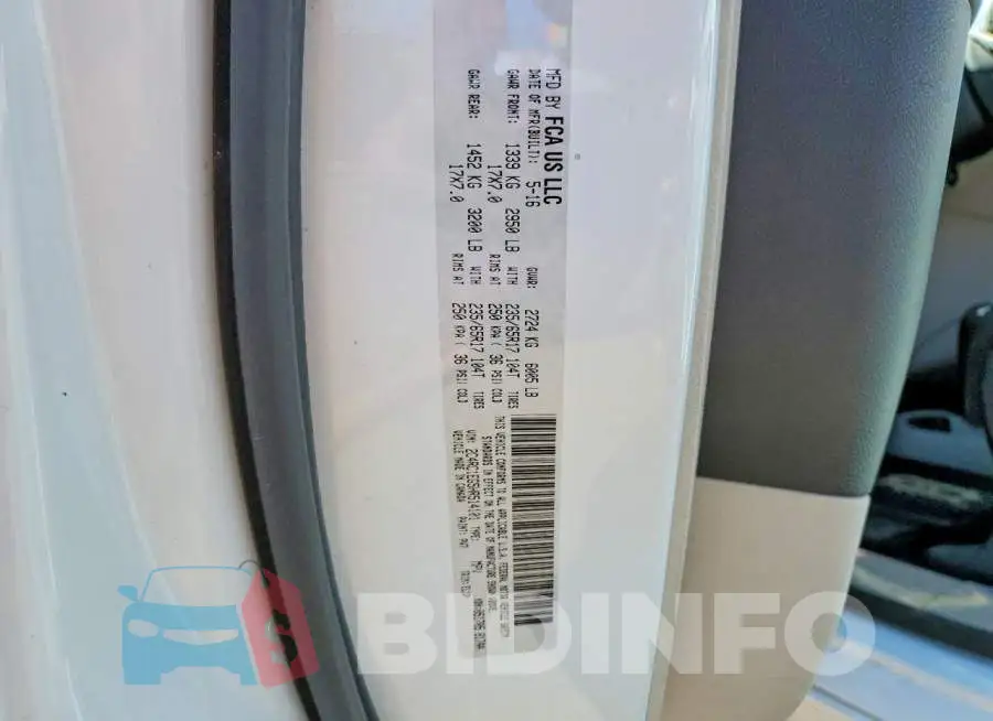 2C4RC1EG5HR514101 Photo# 13