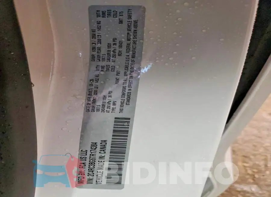 2C4RC3BG6TR174384 Photo# 13