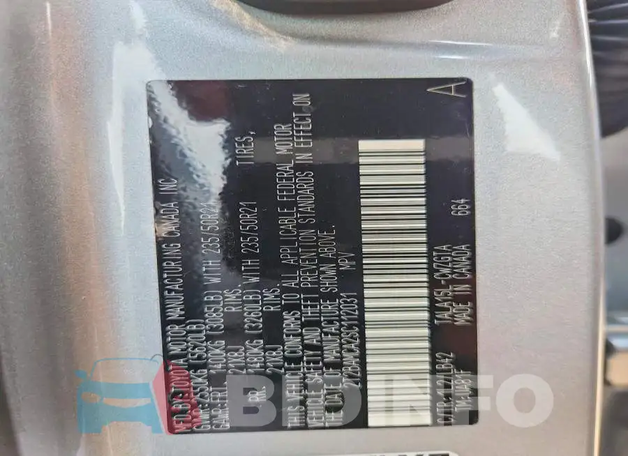 2T2BAMCA2SC112031 Photo# 12