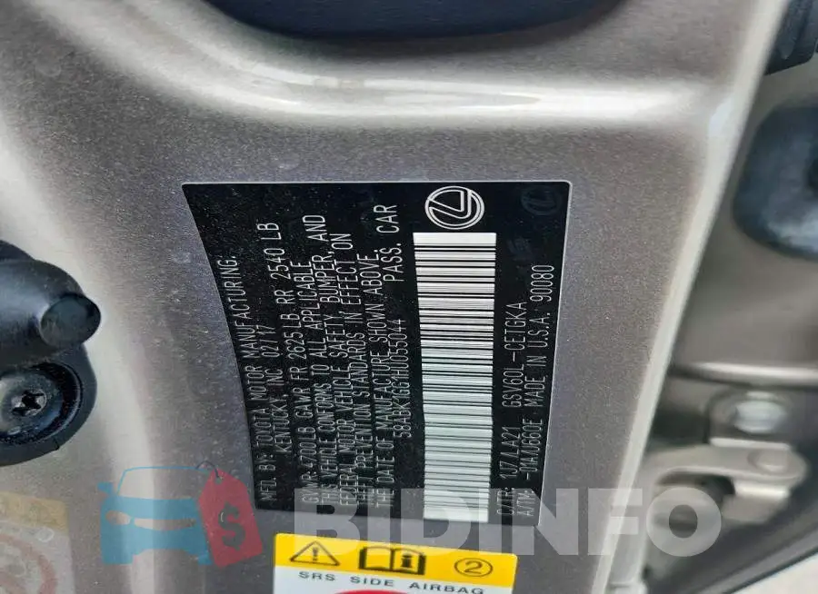 58ABK1GG1HU055044 Photo# 12