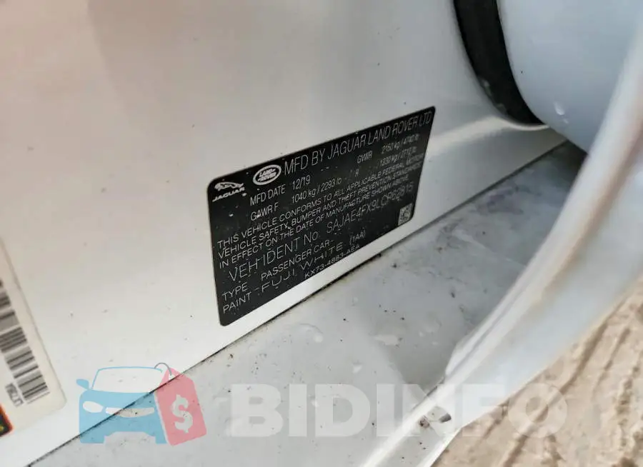 SAJAE4FX9LCP62815 Photo# 12