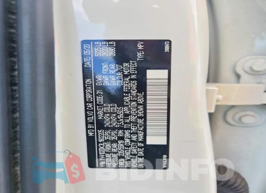 YV4102DK3L1602205 Photo# 13