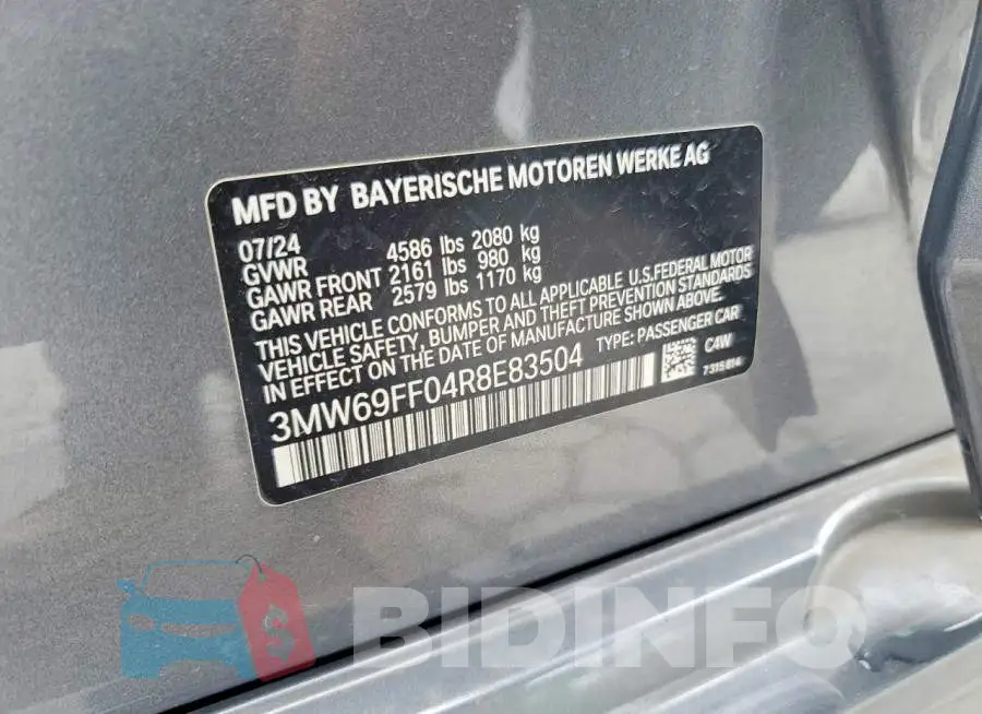 3MW69FF04R8E83504 Photo# 13