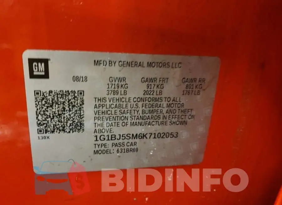 1G1BJ5SM6K7102053 Photo# 12
