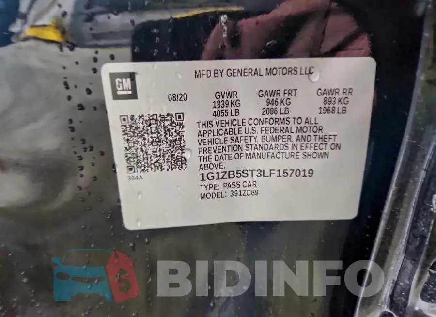 1G1ZB5ST3LF157019 Photo# 12
