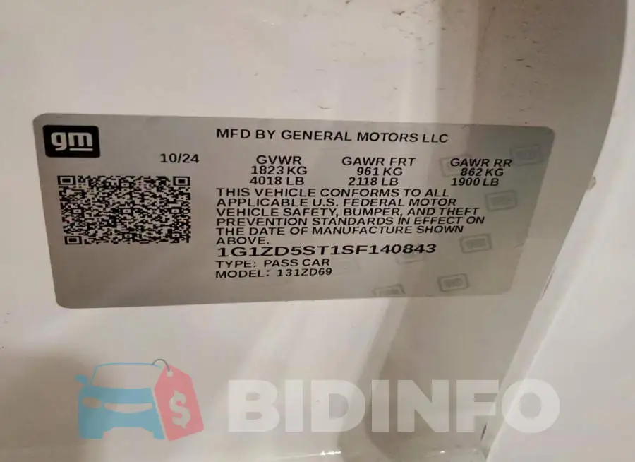 1G1ZD5ST1SF140843 Photo# 12