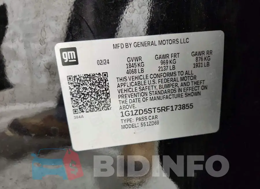 1G1ZD5ST5RF173855 Photo# 12