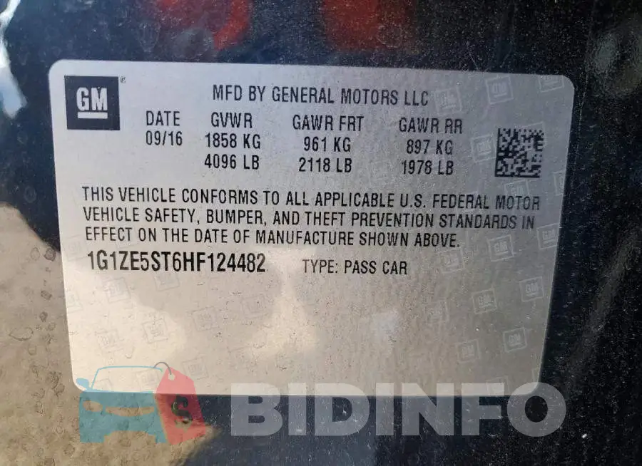 1G1ZE5ST6HF124482 Photo# 12