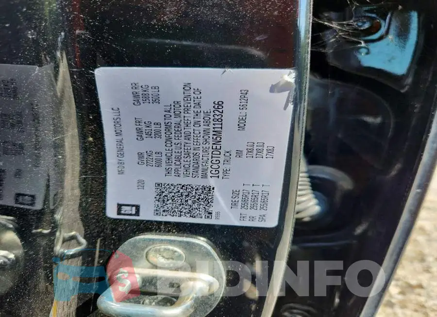 1GCGTDEN5M1183266 Photo# 12