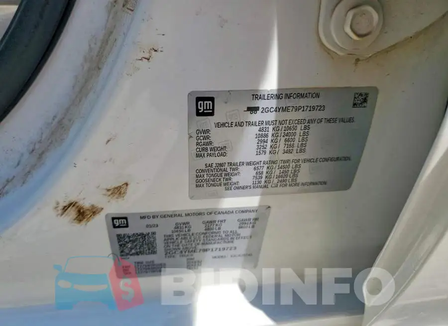 2GC4YME79P1719723 Photo# 12