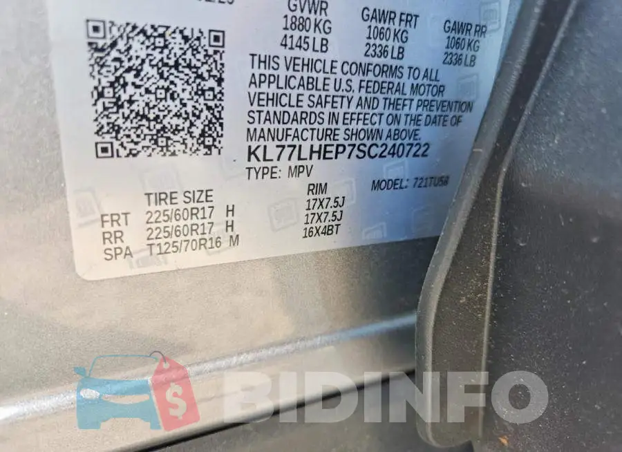 KL77LHEP7SC240722 Photo# 14