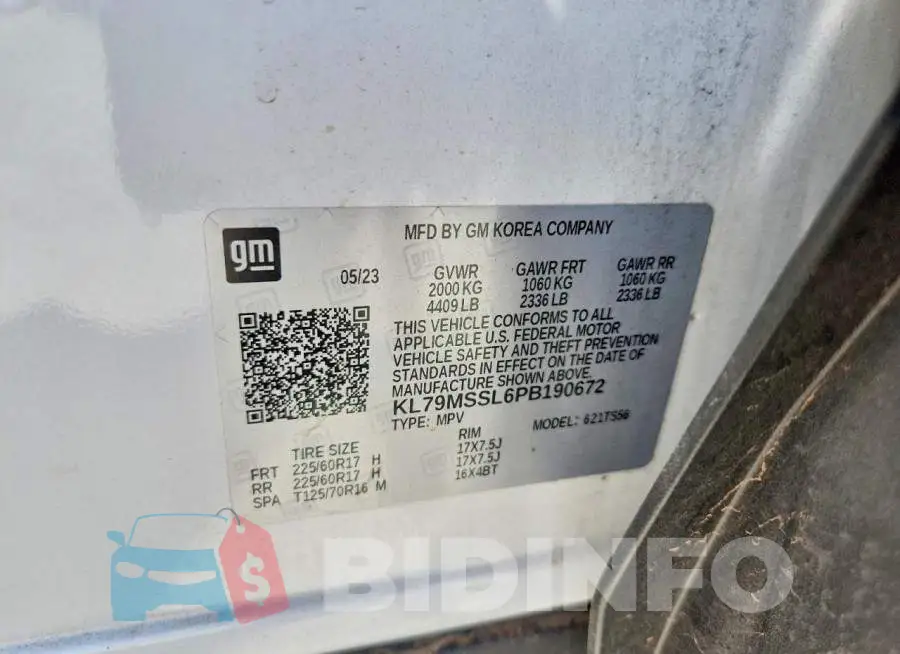 KL79MSSL6PB190672 Photo# 12