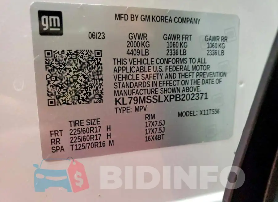 KL79MSSLXPB202371 Photo# 12