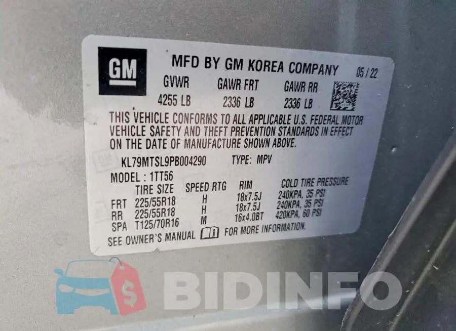 KL79MTSL9PB004290 Photo# 13