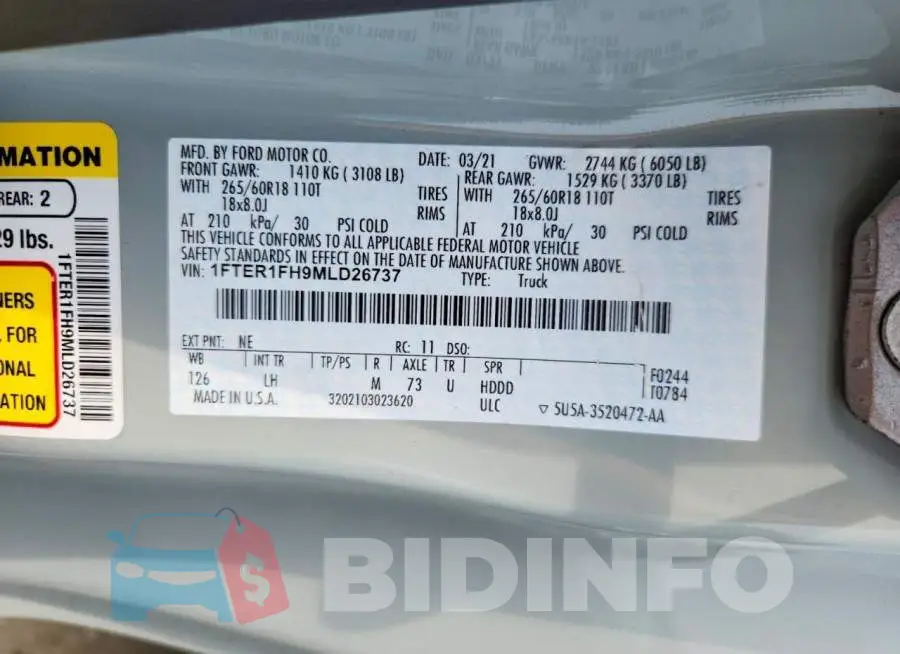 1FTER1FH9MLD26737 Photo# 12