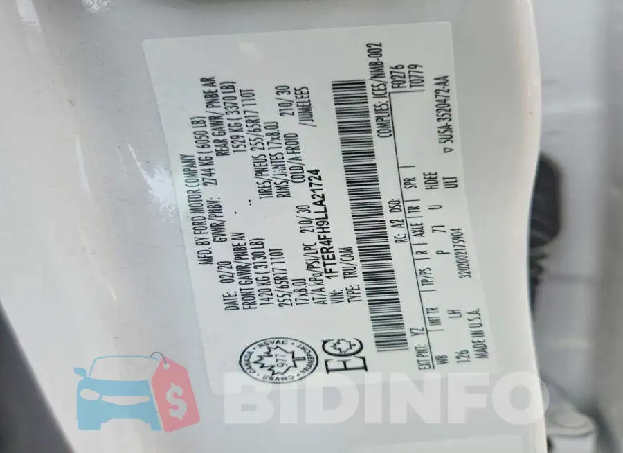 1FTER4FH9LLA21724 Photo# 12