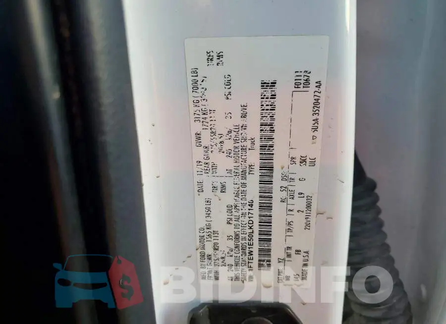 1FTEW1E50LKD17140 Photo# 12