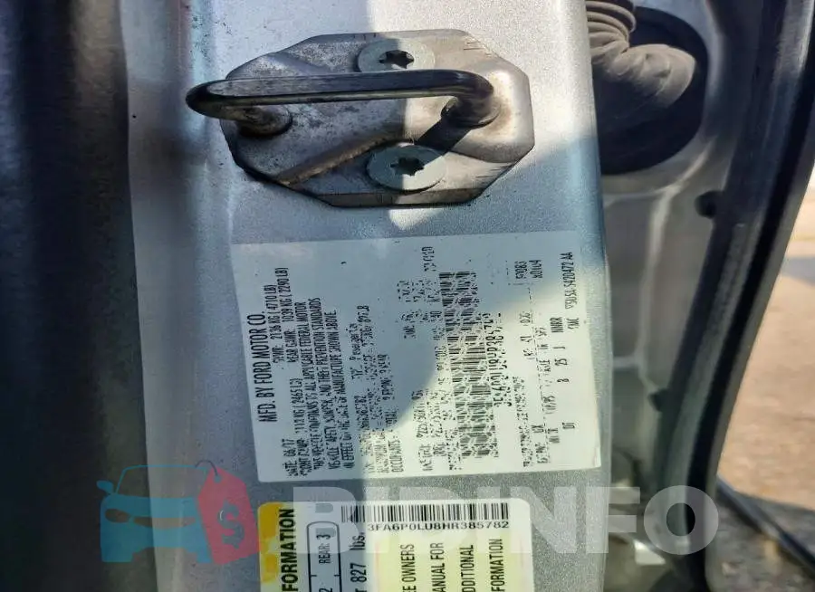 3FA6P0LU8HR385782 Photo# 12