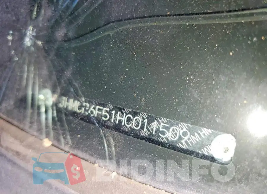 JHMCR6F51HC011509 Photo# 13
