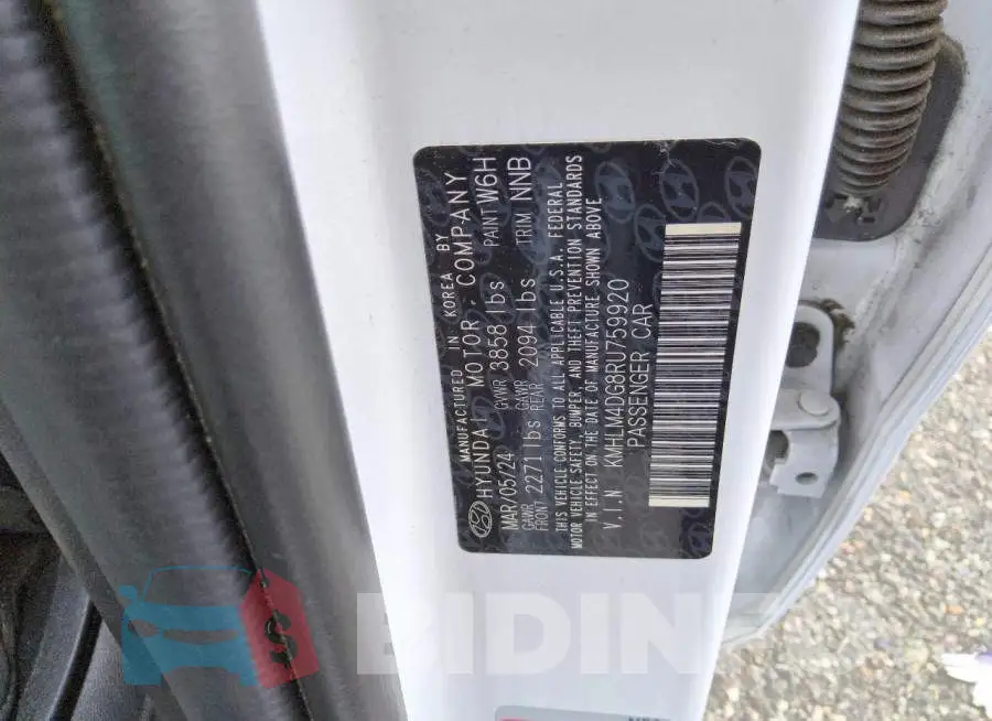 KMHLM4DG8RU759920 Photo# 13