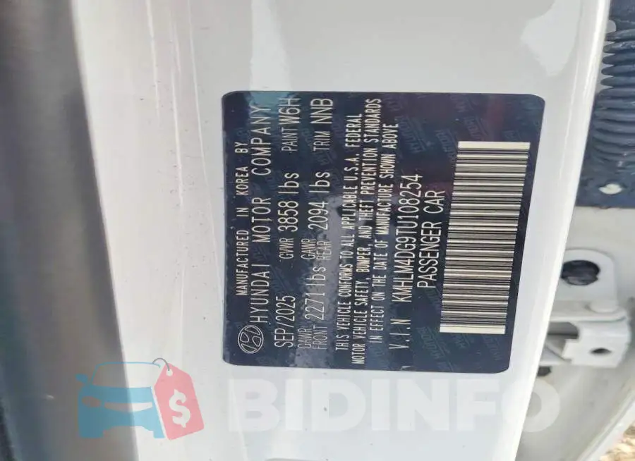 KMHLM4DG9TU108254 Photo# 13