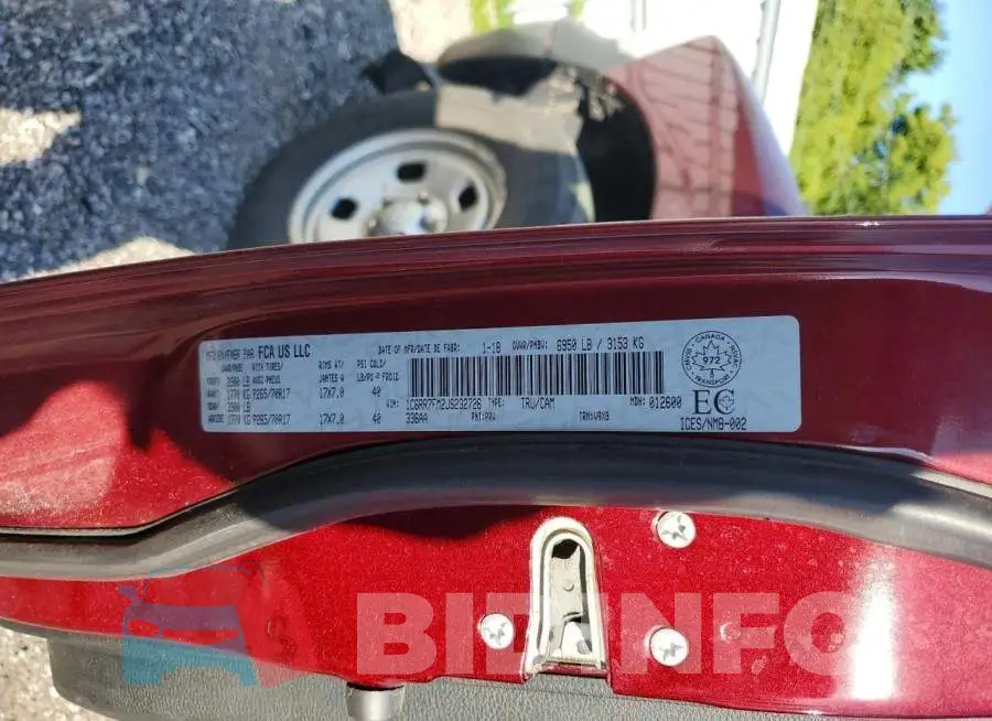1C6RR7FM2JS232726 Photo# 12