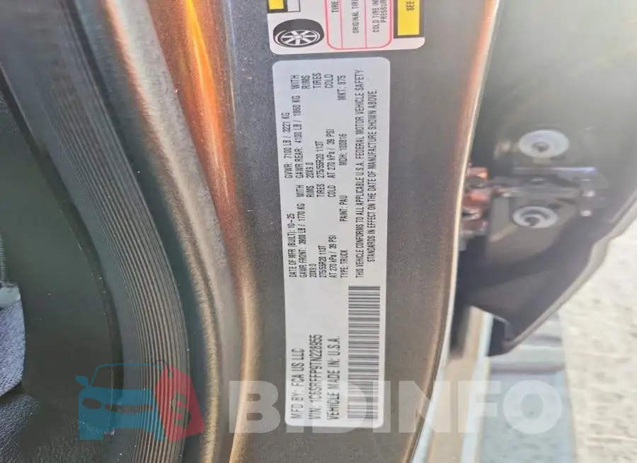 1C6SRFFP9TN228955 Photo# 12