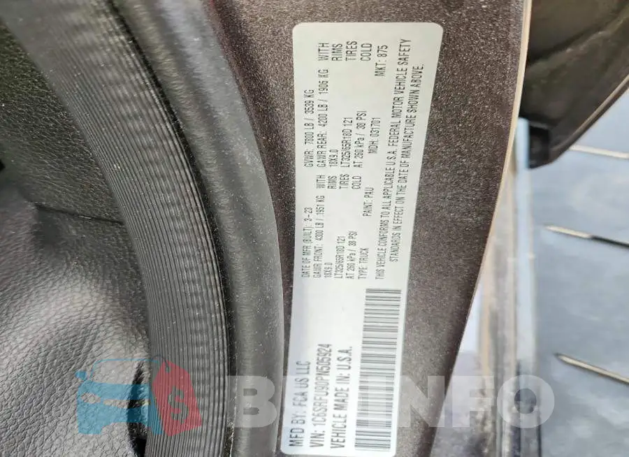 1C6SRFU90PN505924 Photo# 12