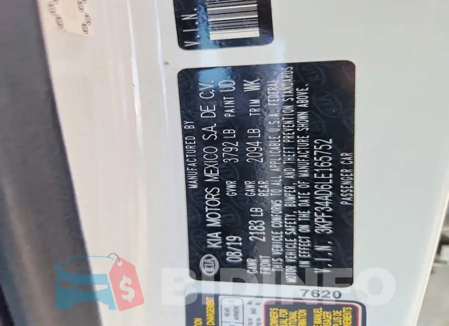 3KPF34AD6LE165752 Photo# 12