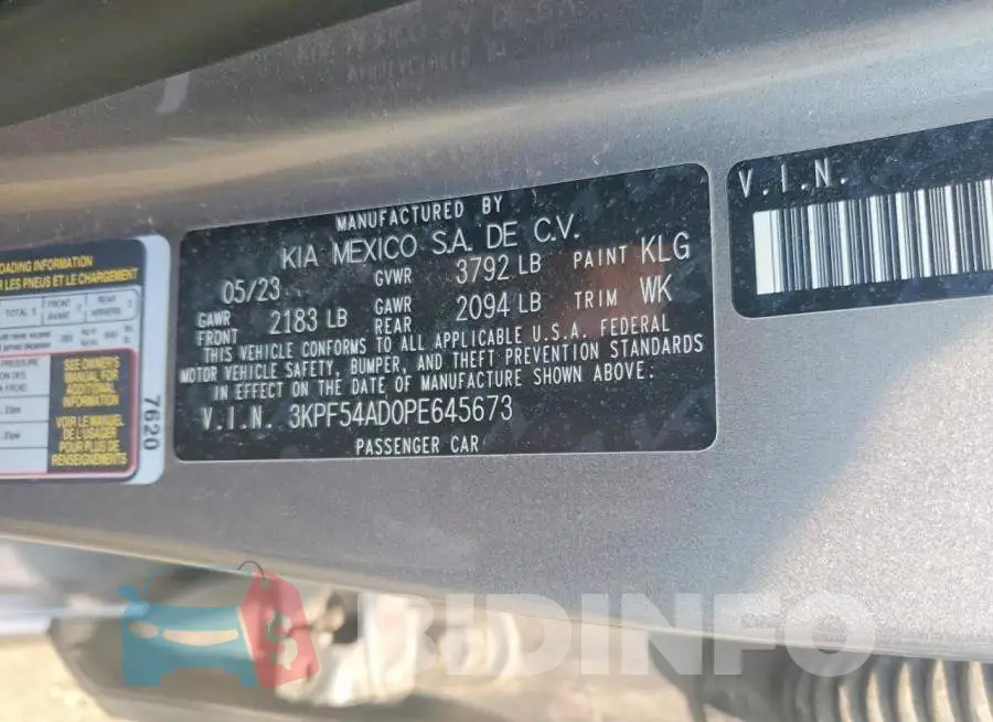 3KPF54AD0PE645673 Photo# 12