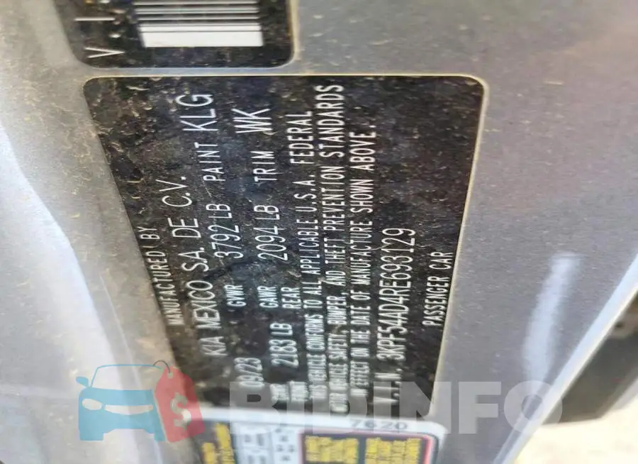 3KPF54AD4RE693129 Photo# 12