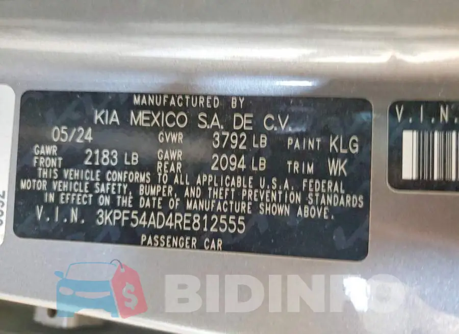 3KPF54AD4RE812555 Photo# 12