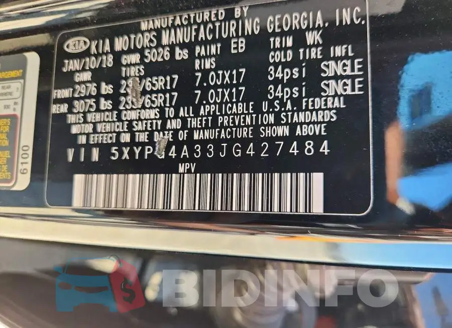 5XYPG4A33JG427484 Photo# 13