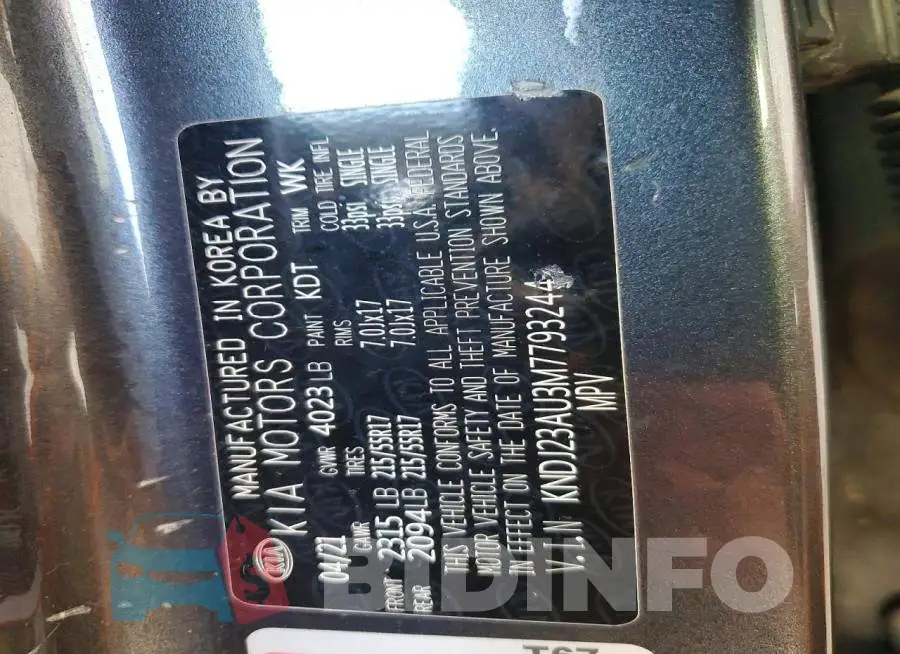 KNDJ23AU3M7793244 Photo# 13