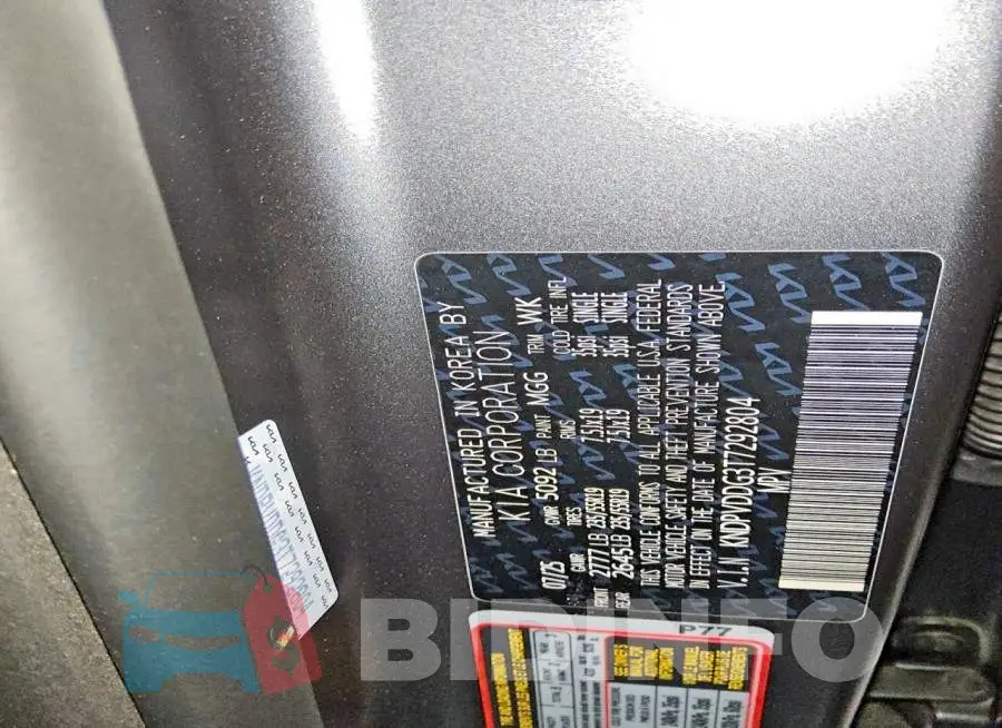 KNDPVDDG3T7292804 Photo# 14