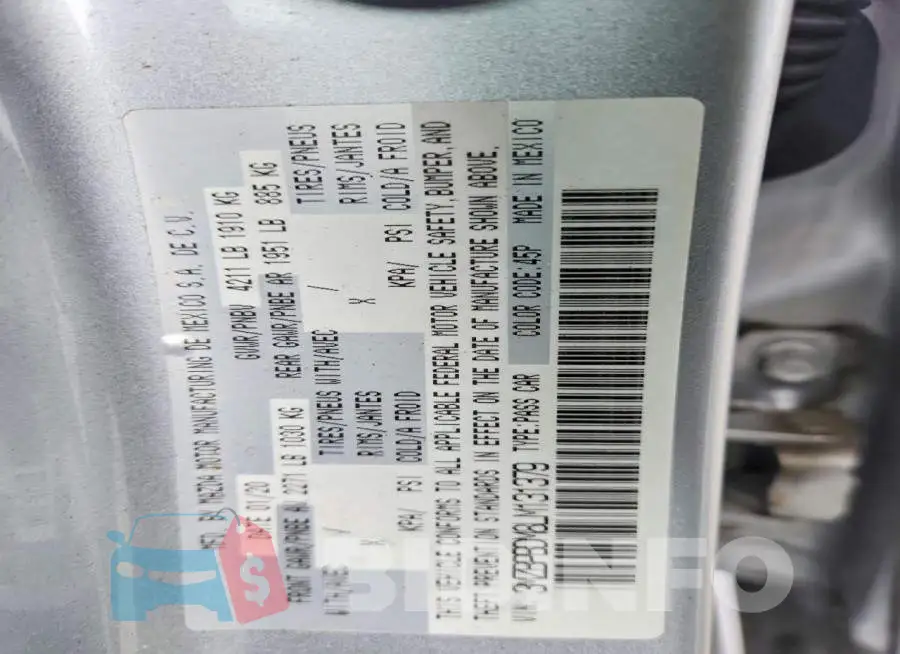 3MZBPBDM8LM131379 Photo# 12