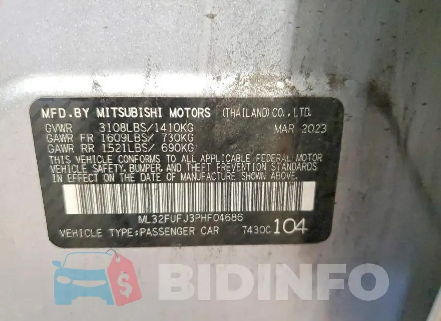 ML32FUFJ3PHF04686 Photo# 12