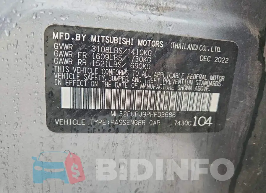 ML32FUFJ9PHF03686 Photo# 13